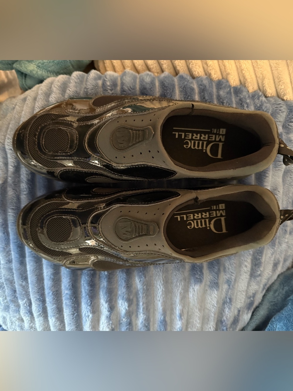 Dime Merrill Hydro Moc AT Slip-On Sneakers in Black and Gray